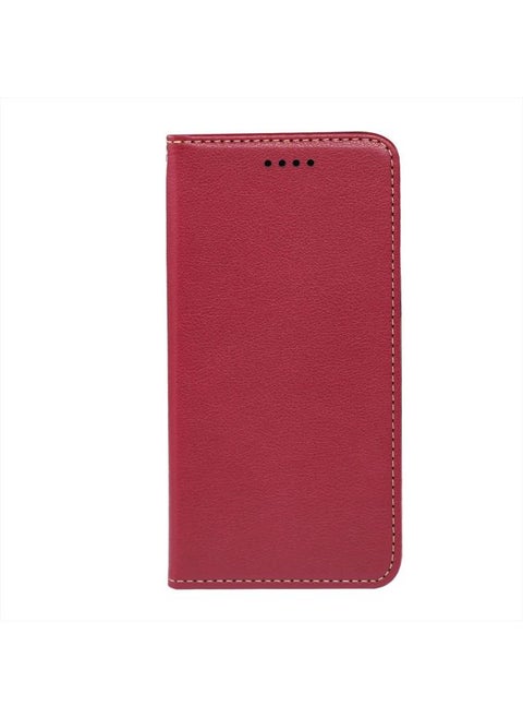 For SamsungA16/A06 5G Mobile Phone Leather Case A26 5G/A36 Litchi Pattern Anti-theft Brush Flip Mobile Phone Leather Case-Color:Red-Applicable Models:A7 2019/A70
