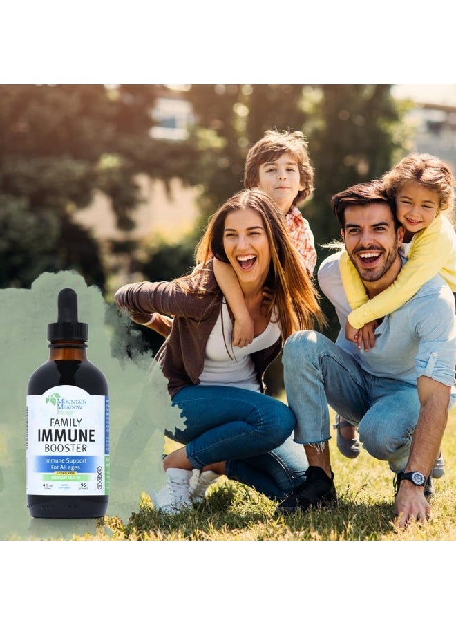 Mountain Meadow Herbs Mountain Meadow Herbs Family Immune Booster Extract with Sambucus Elderberry and Echinacea | Optimal Immune Support for The Whole Family | Tincture, 4 oz  - Image 5