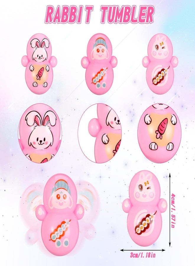 Fuyamp Mini Tumbler Toys 80 PCS Mini Animal Toy Party Favors Toy for Kids Birthday Party Toys Self-righting Doll Bulk Toys for Boys and Girls - Image 3