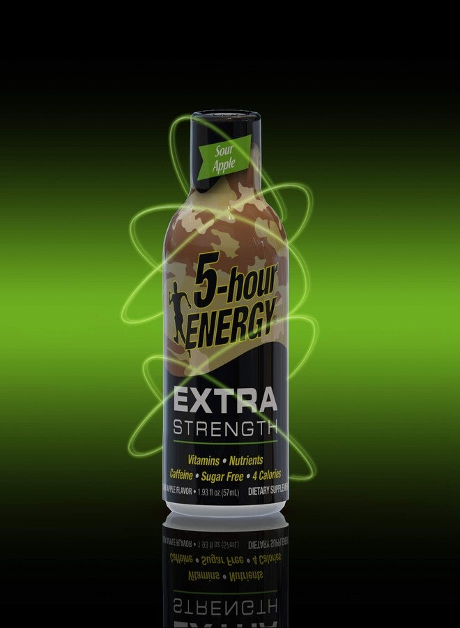 5-hour ENERGY مشروب طاقة يدوم 5 ساعات، بنكهة التفاح الحامض المركزة، عبوة من 24 قطعة، 1.93 أونصة - Image 2