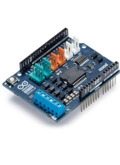 Arduino Motor Shield REV3 A000079, Dual H-Bridge Motor Driver, Compatible with Arduino Boards for DC and Stepper Motor Control