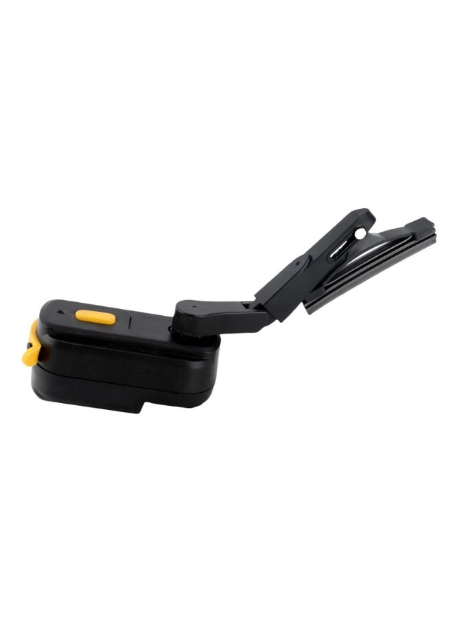 Universal Waterproof Motorcycle Helmet Wiper with 2-Speed Adjustable 170° Swing - Image 2