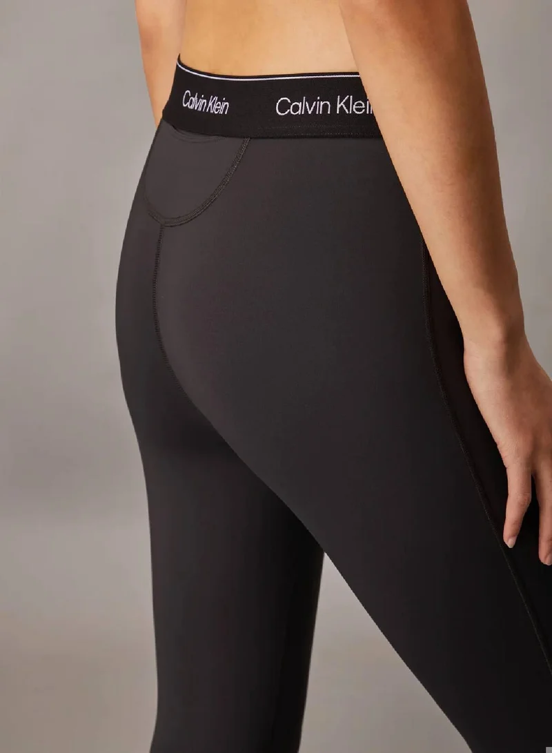 Calvin Klein Black 7/8 Gym Leggings for Women | Best Price UAE