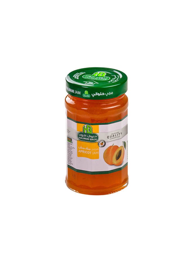 Halwani Bros Fruit Preserve Appricot Jam Glass Jar 380 grams