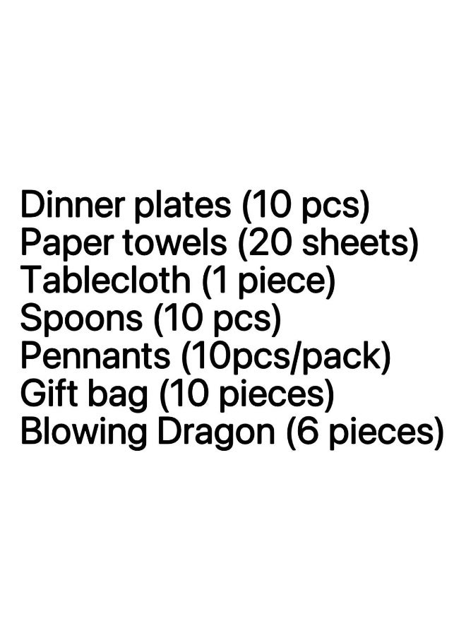 ماين كرافت زينة حفلة عيد ميلاد الأولاد والبنات مستلزمات للاستعمال مرة واحدة مجموعة حسب الموضوع - Image 5