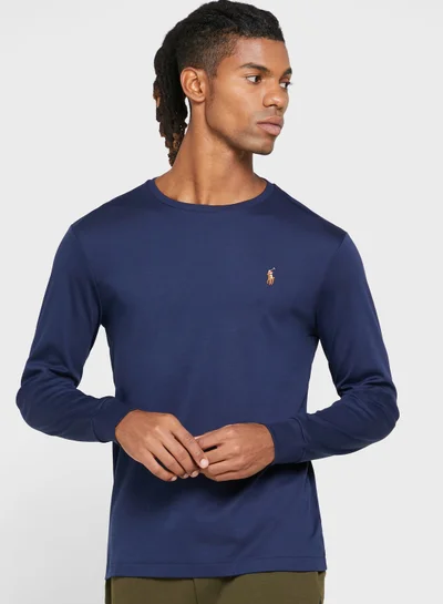 POLO RALPH LAUREN Long Sleeve Crew Neck T-Shirt
