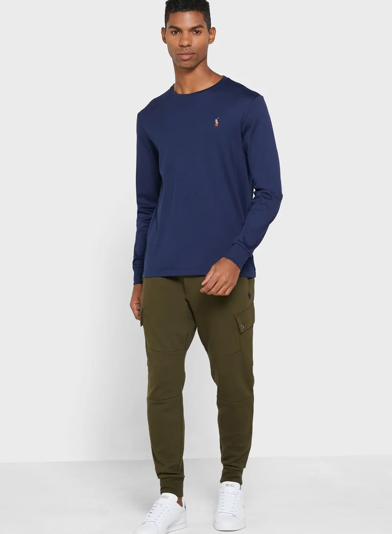 POLO RALPH LAUREN Long Sleeve Crew Neck T-Shirt