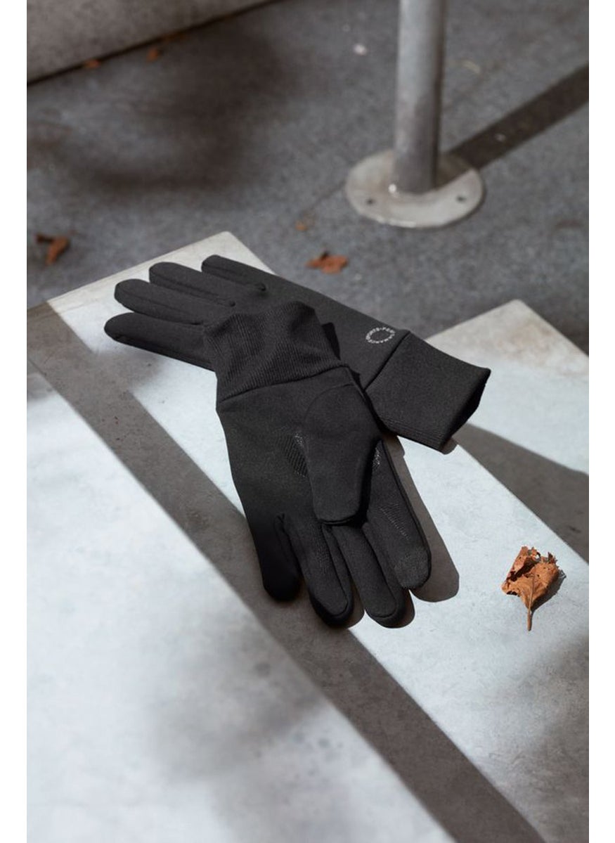 Tchibo Men 1 Pair Solid Gloves, Black  - Image 1