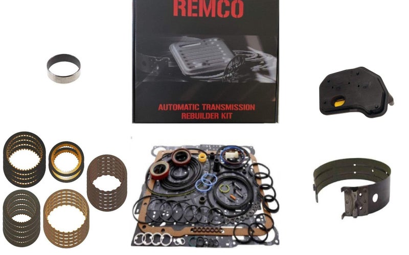4l60e 9803 transmission rebuilt kit overhault kit clutches front band pump bushing and filter Automatic transmission