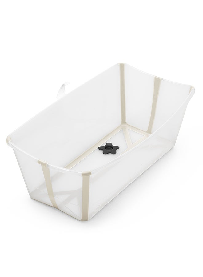 STOKKE Flexi Compact And Foldable Baby Bath Bundle With Stand In Sandy Beige