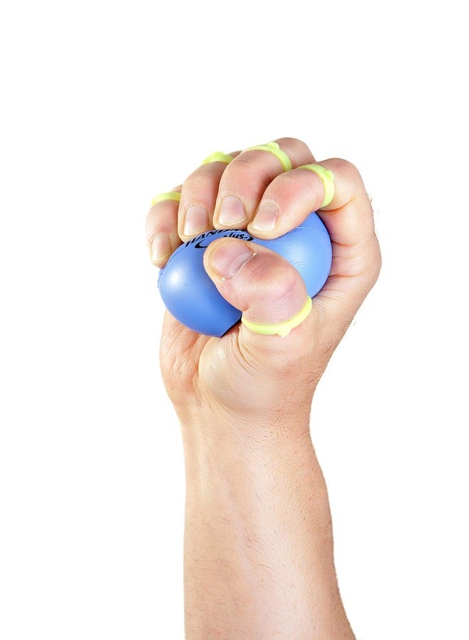 Handmaster Plus Physical Therapy Hand Exerciser - Forearm Exerciser with Stress Relief Ball - Hand Therapy Balls for Exercise, Training - Finger Exerciser & Strengthener - Soft Tension, Purple - Image 4