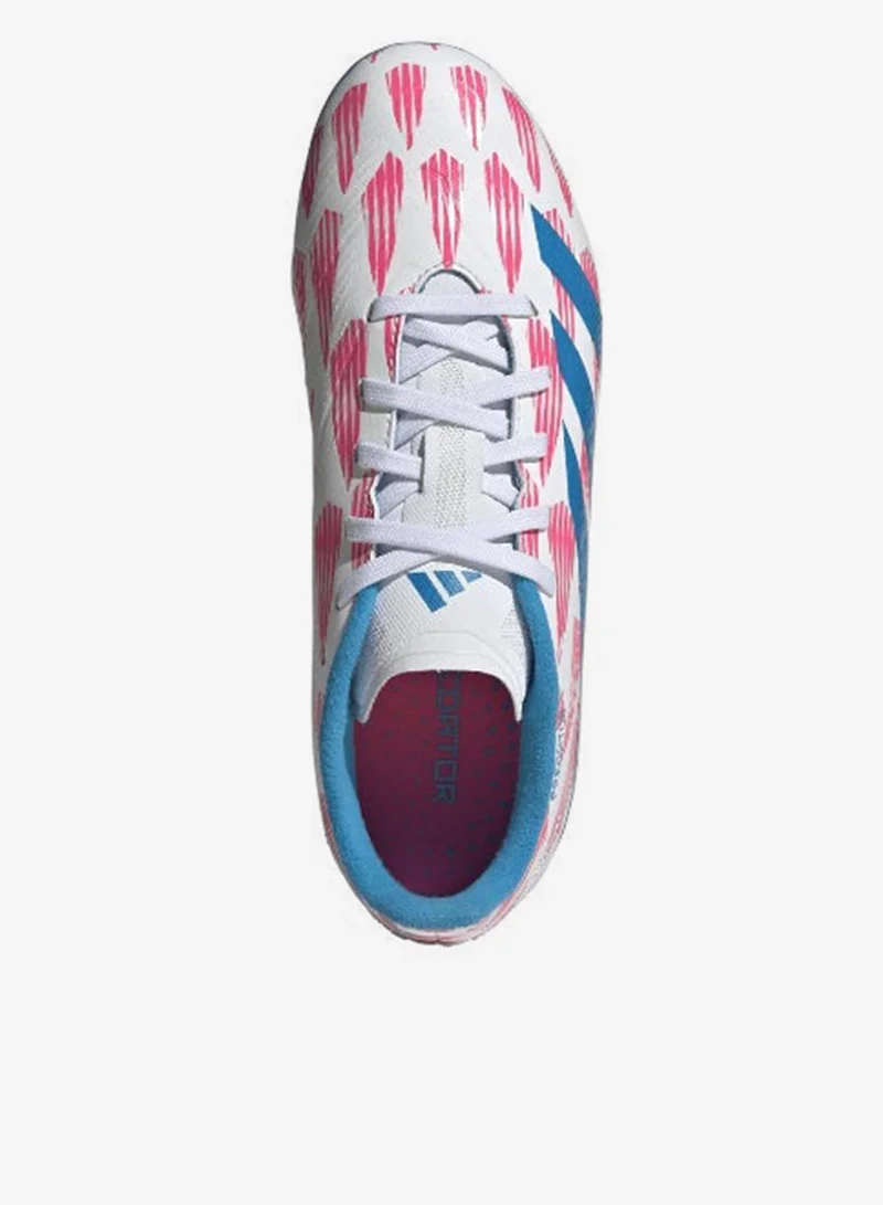 adidas حذاء كرة قدم بريداتور ليج   أبيض للأطفال للجنسين