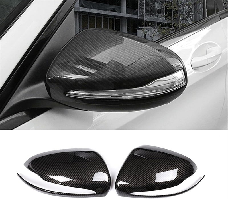 QASULER Carbon Fiber Car Mirror Covers - Image 5