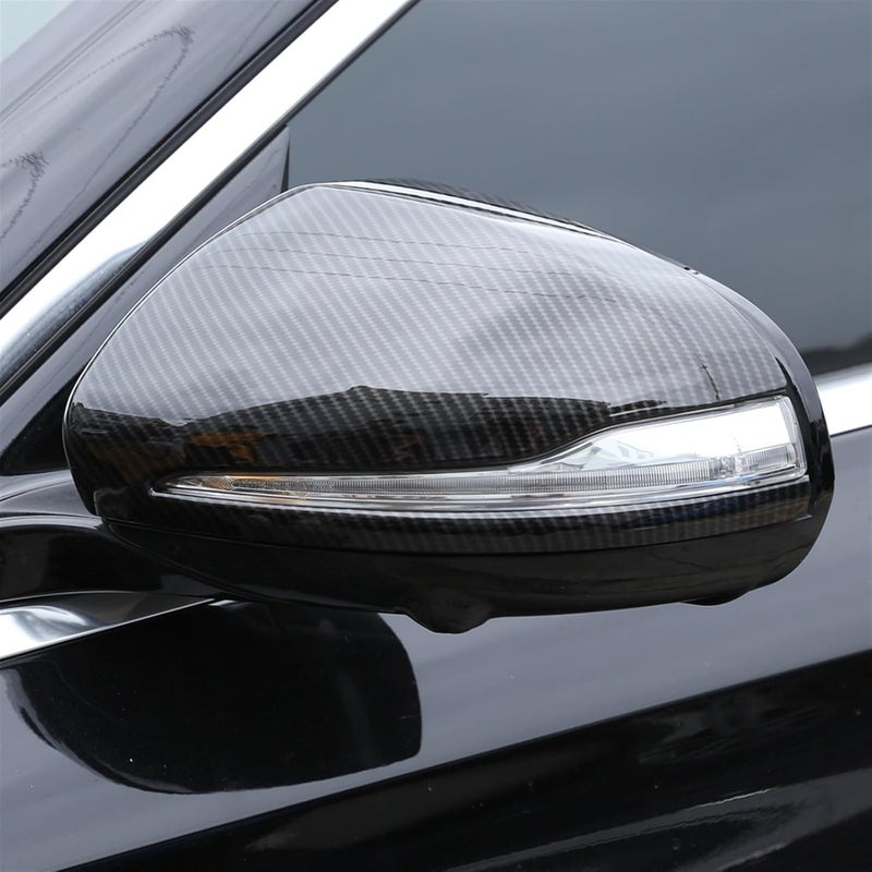 QASULER Carbon Fiber Car Mirror Covers - Image 4