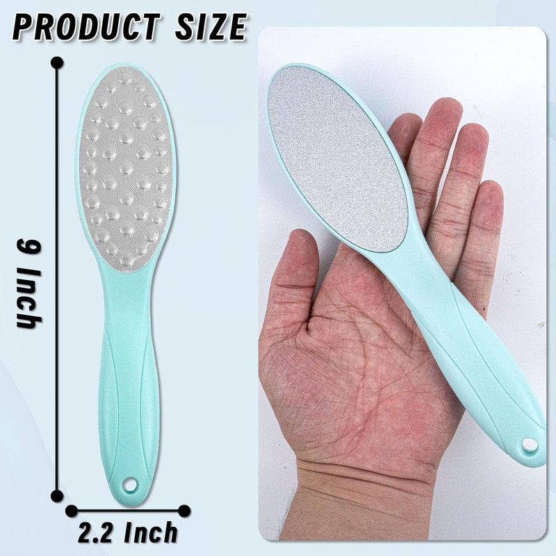 Foot File Dead Hard Skin Remover – Pedicure Rasp Cracked Heels, Double Side Professional Callus Removal for Feet, Stainless Steel Foot Scraper for Feet Care-MULTICOLOR - Image 1