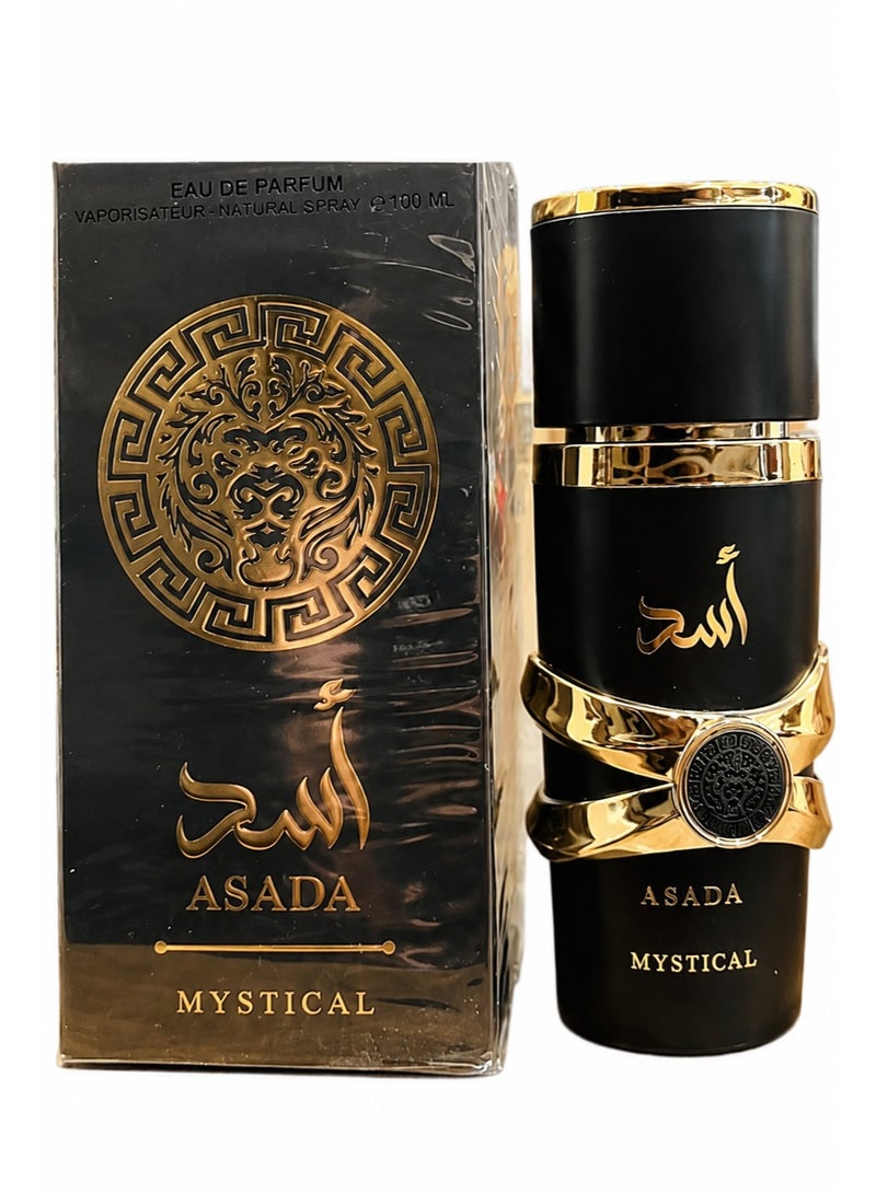 ميستيكال عطر أسدا بلاك أو دو بارفيوم 100 مل | عطر شرقي خشبي فاخر طويل الثبات | عطر راقٍ للاستخدام اليومي والمناسبات - Image 2