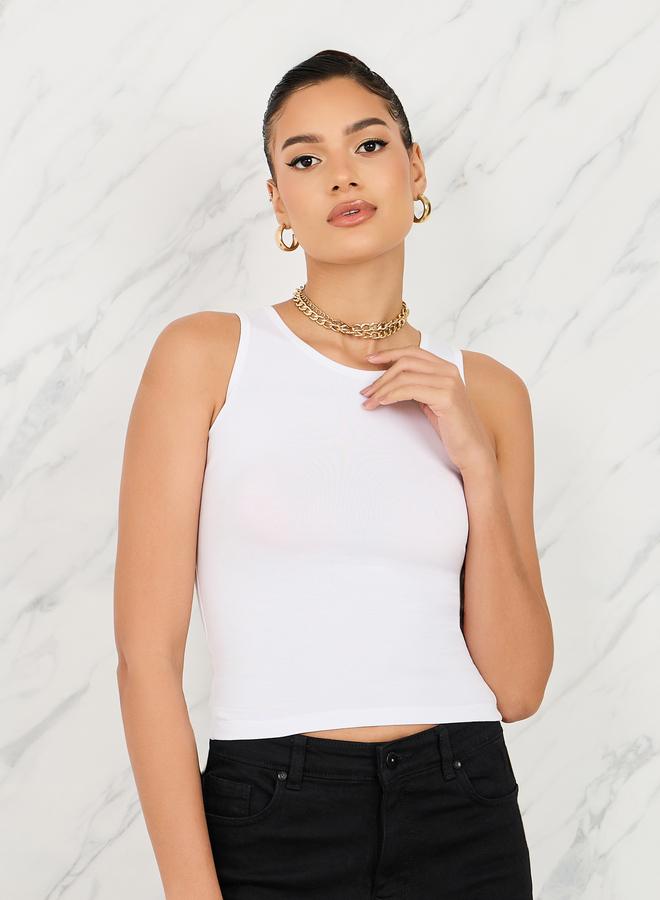 ستايلي ستيلا عبوة من 2 - تانك بدون أكمام قطن لايكرا - Image 4