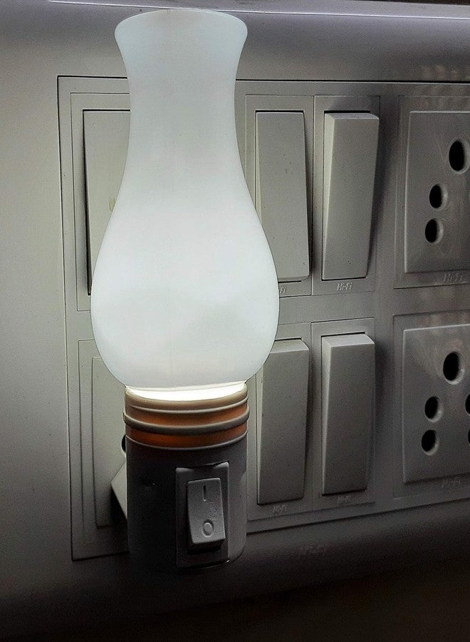 أسينشين مصباح ليلي بلاستيكي على شكل مصباح صاعد، مثالي لرضاعة الأطفال، هدية رائعة لحفلات أعياد الميلاد، متعدد الألوان (عبوة من قطعة واحدة) - Image 3