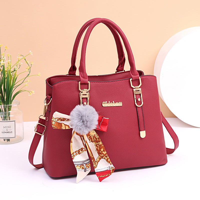 Women'S Bag Large Capacity Mother Bag Fashionable Simple Handbag 2021 New Women'S Shoulder Crossbody Bag Women'S Big Bag - Image 4