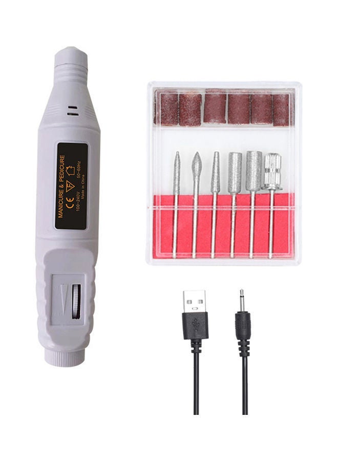 NIBEMINENT USB Electric Power Grinder White  - Image 1