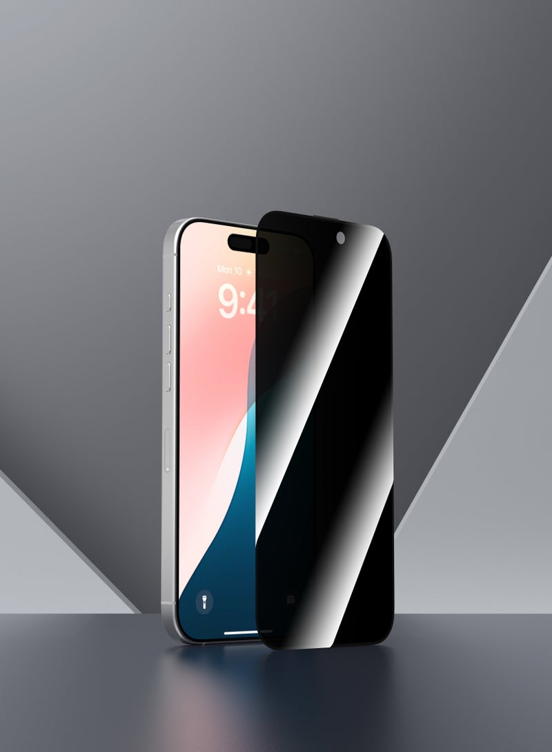 ديفيا حماية شاشة  ايفون 16برو لقافه  من ديفيا يضمن لك حماية الشاشة من الخدوش والصدمات مع الحفاظ على خصوصيتك الشخصية. بفضل الزجاج المقوى مرتين ويدعم التعرف السريع على بصمة الاصبع - Image 2
