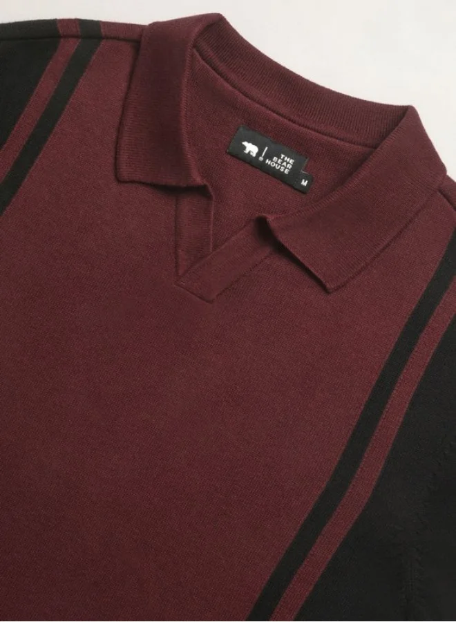 THE BEAR HOUSE Men's Polo Shirt for Casual & Semi-Formal Wear | Classic Collar Neck T-Shirt | Comfortable, Stylish & Versatile for Office, Travel, Outings & Everyday Use