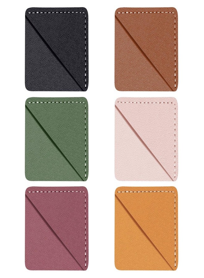 Wayzton Leather Corner Bookmark, 6 Pcs Square Page Book Marks for Women, Kids, Book Accessories for Reading Lover, Cute Handmade Book Reading Gift for Book Lovers - Image 1