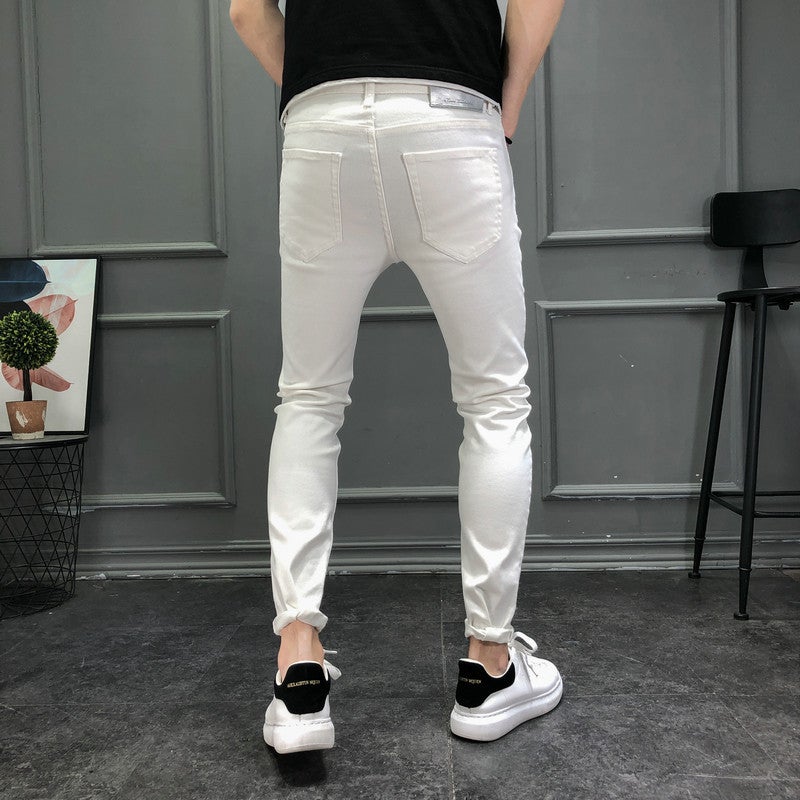 Unisex Classic Denim Jeans Loose Fit Daily Outdoor Wear - Image 3