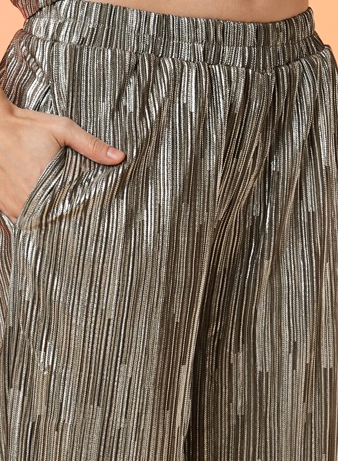 Globus Striped Front Twist Top and Trousers Co-Ords - Image 4