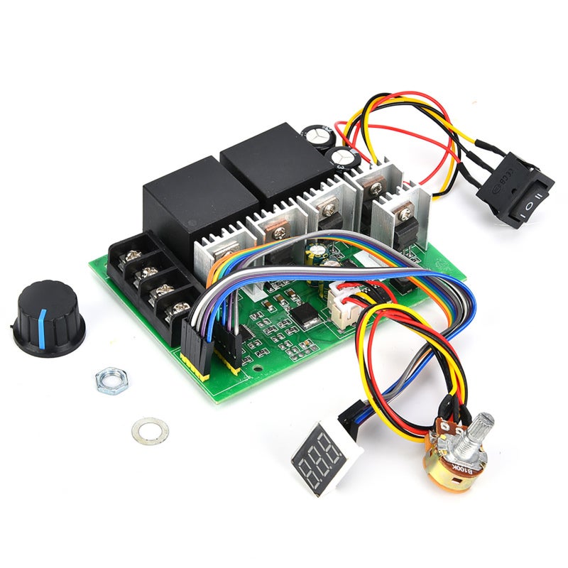 St PWM DC Motor Speed Controller: DC10-55V 80A - Stable Performance Fast Efficiency Small Size for DC Brush Motor Control - Image 1