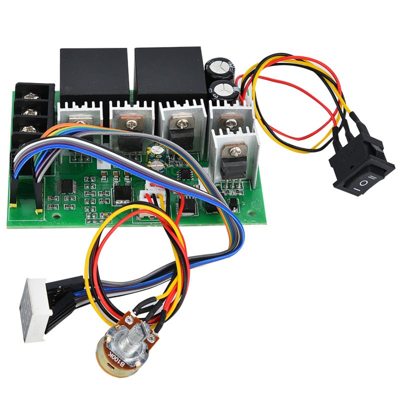 St PWM DC Motor Speed Controller: DC10-55V 80A - Stable Performance Fast Efficiency Small Size for DC Brush Motor Control - Image 2