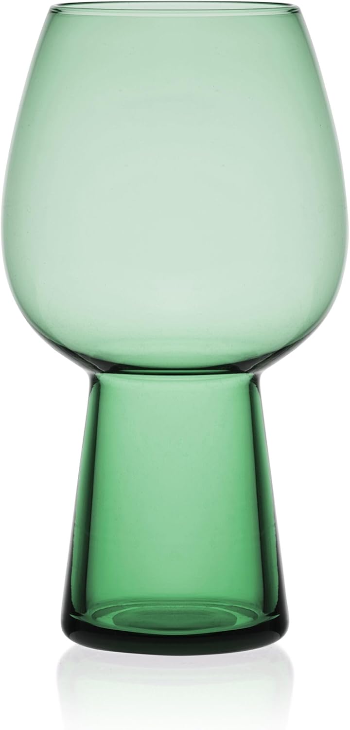Mikasa Mikasa Phoebe Goblet Beverage Glass Set of 4 Sage  - Image 2
