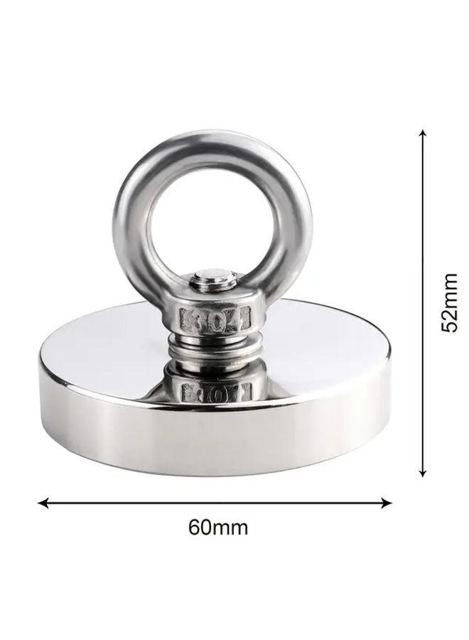 D60 Model Neodymium Fishing Magnet 500 LBS Pulling Force Heavy Duty Rare Earth Magnet - Image 5