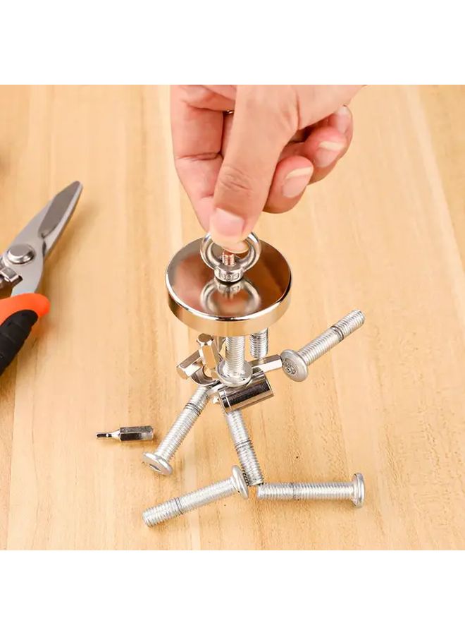 D60 Model Neodymium Fishing Magnet 500 LBS Pulling Force Heavy Duty Rare Earth Magnet - Image 2