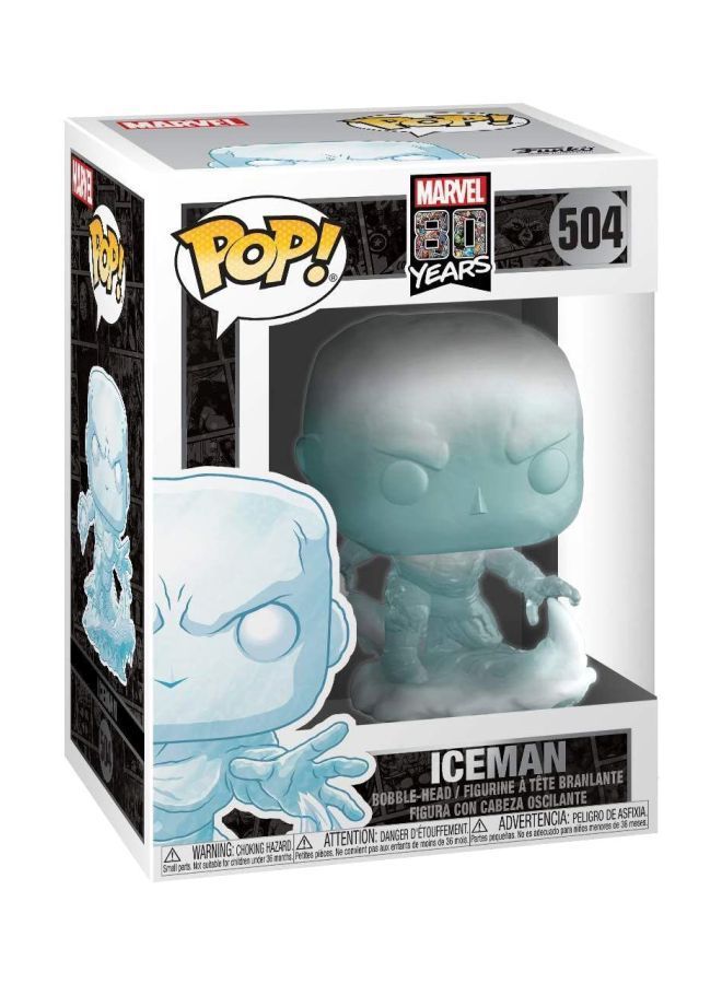 NIBEMINENT POP! Marvel 80Th First Appearance Iceman Bobblehead FU40717 3.75inch - Image 3