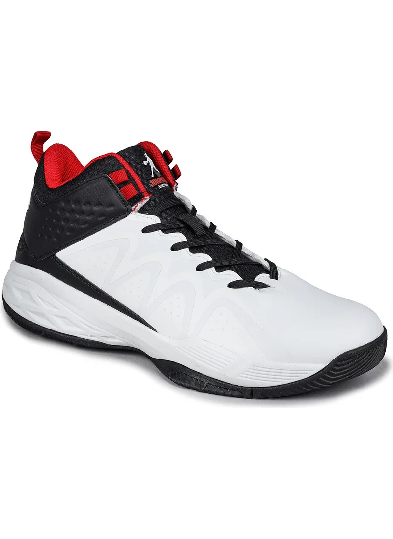 جامب 28652 White - Black Men's Basketball Sports Shoes