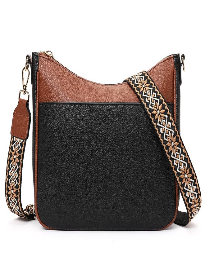 FALAN MULE Leather Crossbody Bags for Women Trendy Hobo Purses Shoulder Handbags - Image 1