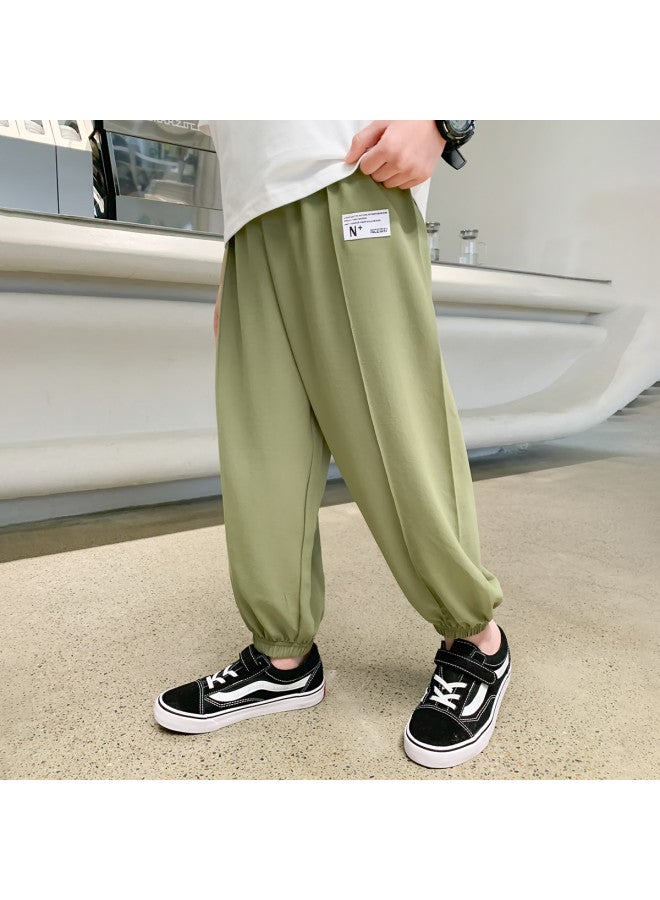 Zuoxi Boy's Pants Ice-cool Mosquito-proof Trousers 2025 Summer Kids Breathable Sportswear Thin Lightweight Long Pants For Big Boys - Image 4