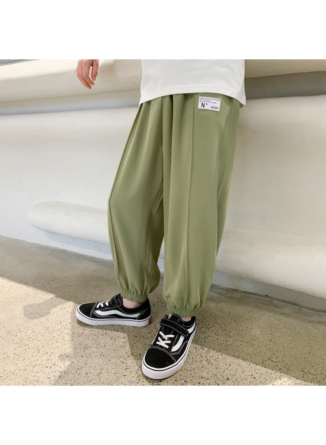 Zuoxi Boy's Pants Ice-cool Mosquito-proof Trousers 2025 Summer Kids Breathable Sportswear Thin Lightweight Long Pants For Big Boys - Image 5