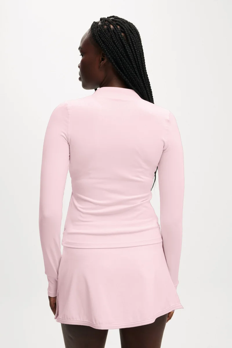 بودي سترة رياضية بسحاب كامل