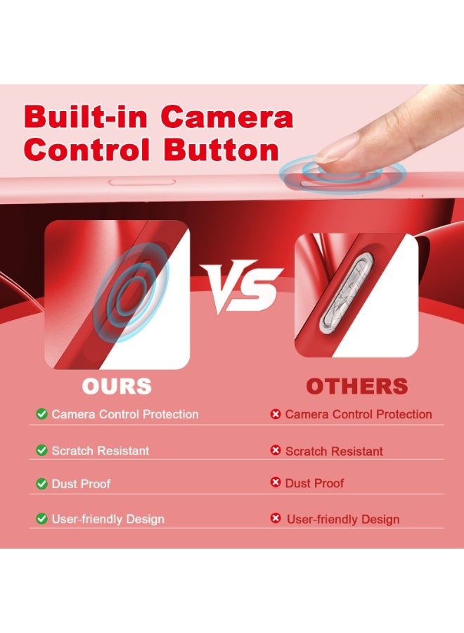 أوللاي ايفون 17 برو كيس واقي ، مادة السيليكون ، مقاومة للصدمات مع حماية عدسة الكاميرا وتغطية زر التحكم ، غطاء واقي للهاتف المحمول المضاد للصدمة ، متوافق مع إكسسوارات MagSafe - Image 2