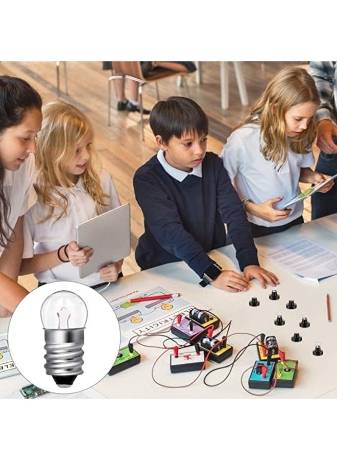 Royal Apex Miniature Screw Base Light Bulb And Holder Lamp Flashlight Torch Diy Work Light Etc. E10 E10 BulbAndHolder Pack Of 10 - Image 5