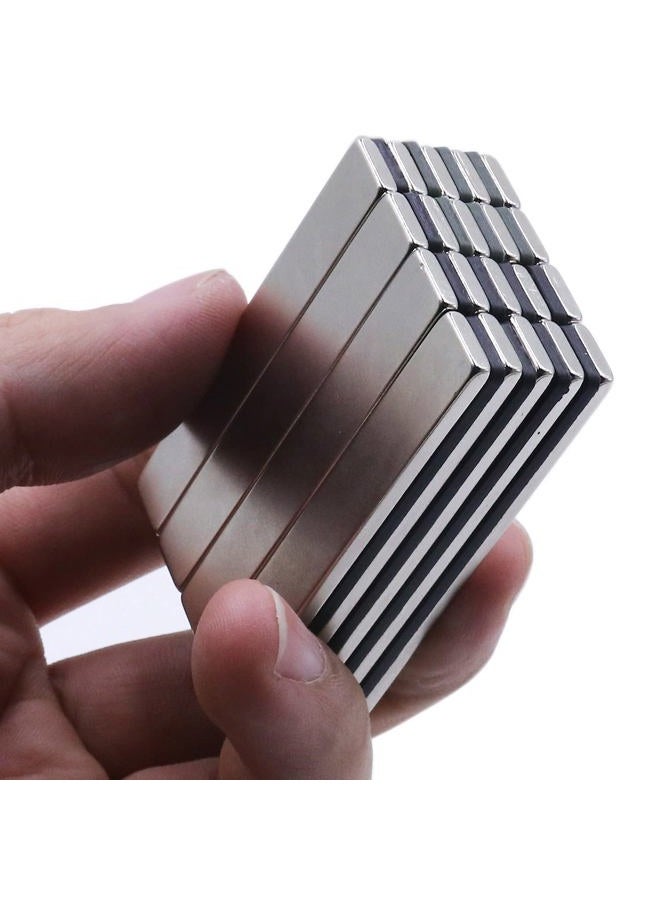 LOVIMAG Powerful Neodymium Bar Magnets, Rare-Earth Metal Neodymium Magnet - 60 x 10 x 3 mm, Pack of 24 - Image 3