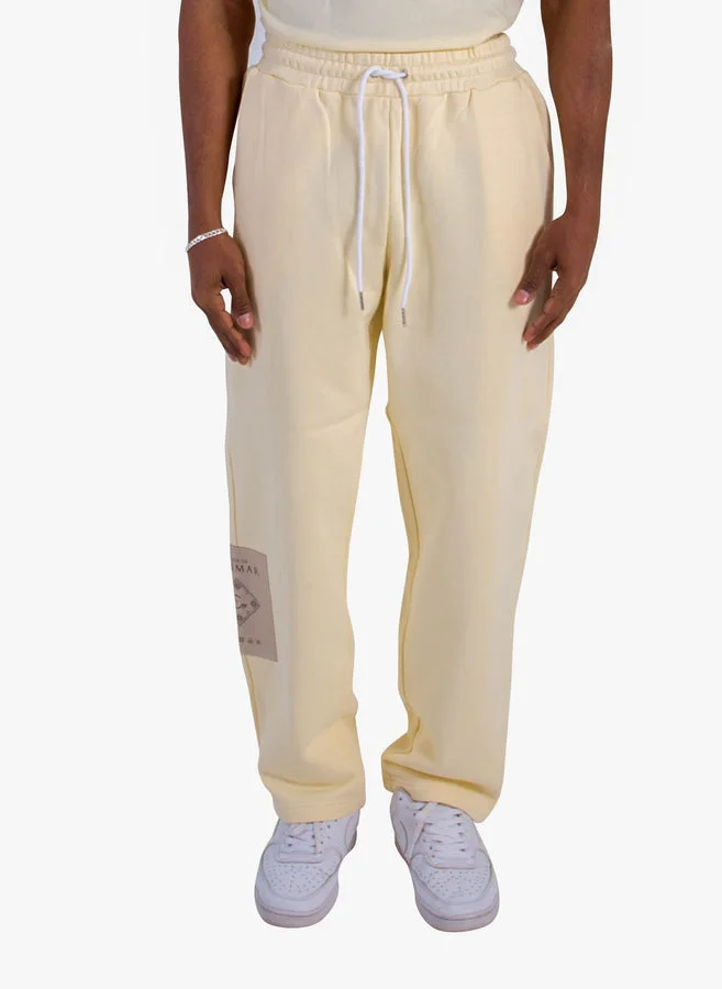 هاوس اوف سينمار Off White Cenmar Pants With Side Patch