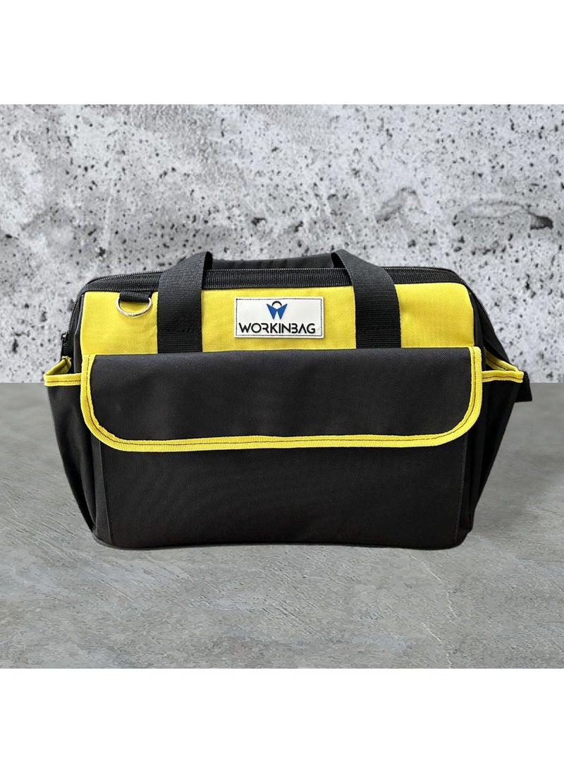 Workınbag - 12'' Black Cloth Tool Bag - Image 1