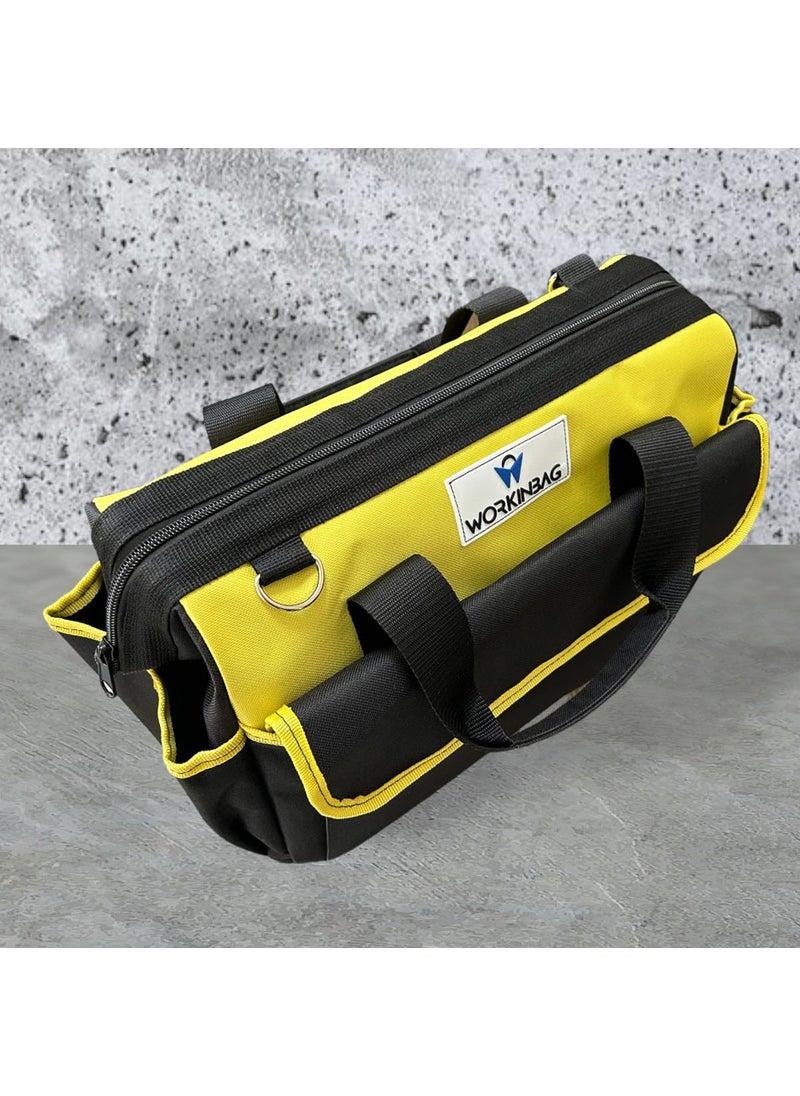 Workınbag - 12'' Black Cloth Tool Bag - Image 1