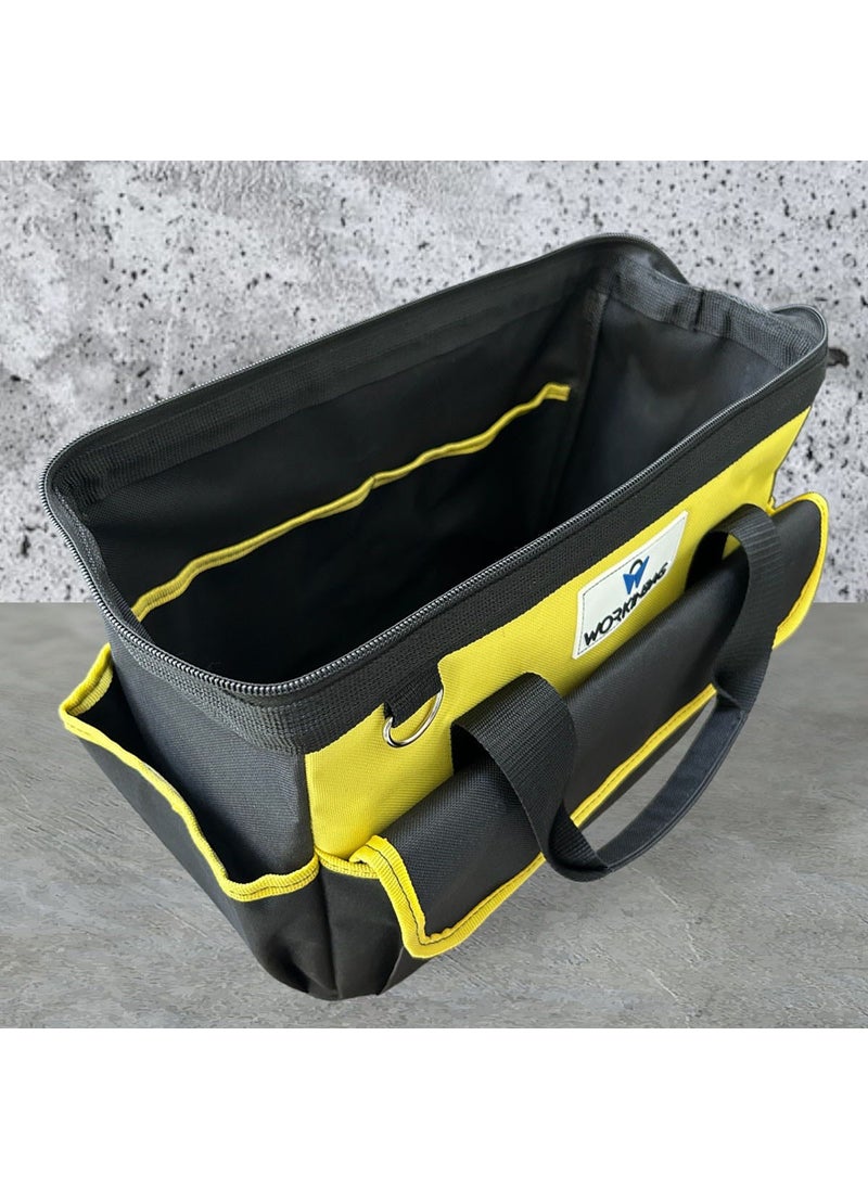 Workınbag - 12'' Black Cloth Tool Bag - Image 1