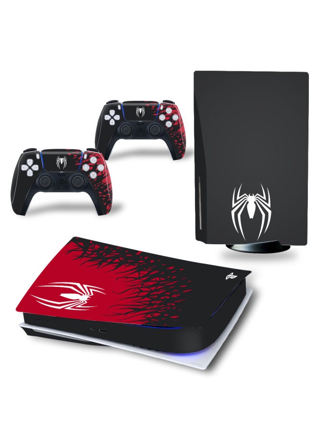 ملصقات Chivalrous PS5 ملصقات لكامل الجسم Spider-Man 2 إصدار محدود ملصقات واقي فيلم محدود اللون: ملصق إصدار محرك الأقراص الضوئية PS5 2 - Image 3
