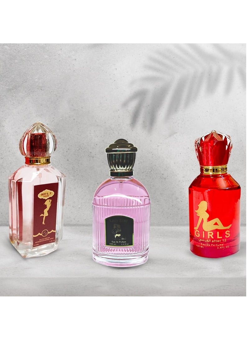 Perfumes Art Offer a set of 3 special and nice pheromone perfumes
