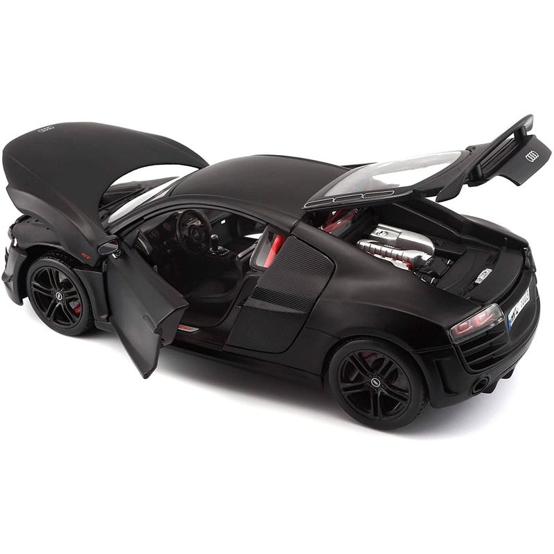 Maisto - Audi R8 GT 1/18 Diecast Model - Black - 31395 - Image 3
